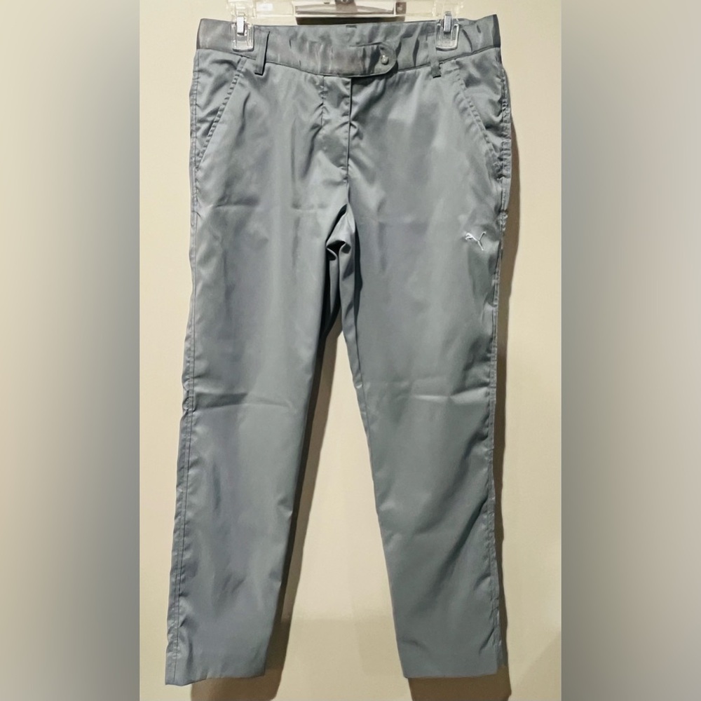 Puma Women's Sleek Gray Straight Leg Golf Pants